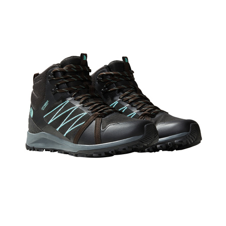 Buty trekkingowe damskie The North Face LITEWAVE FASTPACK II MID czarne NF0A47HFU3B