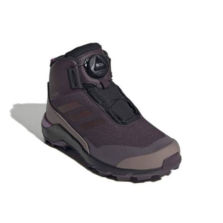 Buty trekkingowe unisex adidas TERREX WINTER MID B bordowe IF7494