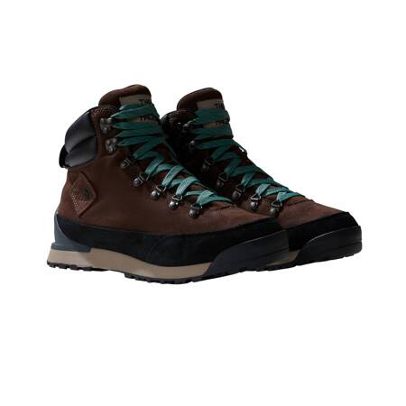 Buty turystyczne męskie The North Face BACK-TO-BERKELEY IV LEATHER WP brązowe NF0A817QZN3