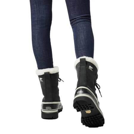 Buty zimowe damskie Sorel CARIBOU czarne 1003812011