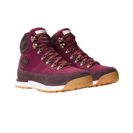 Buty zimowe damskie The North Face BACK-TO-BERKELEY IV bordowe NF0A8179OI5