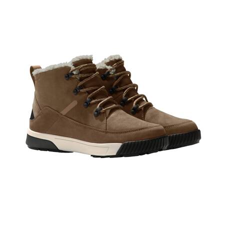 Buty zimowe damskie The North Face SIERRA MID LACE WP brązowe NF0A4T3XKOM