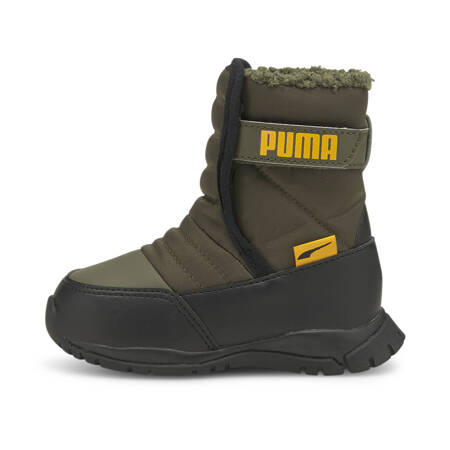 Buty zimowe dziecięce Puma NIEVE BOOT WTR AC INF zielone 38074602