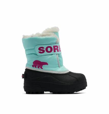 Buty zimowe dziecięce Sorel SNOW COMMANDER niebieskie 1869561428