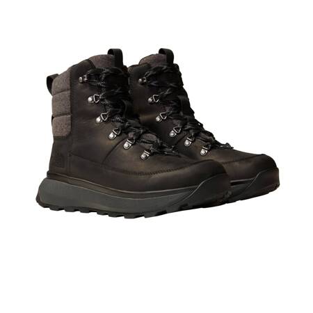 Buty zimowe męskie The North Face BERGEN LEATHER WP czarne NF0A8A9MKX7