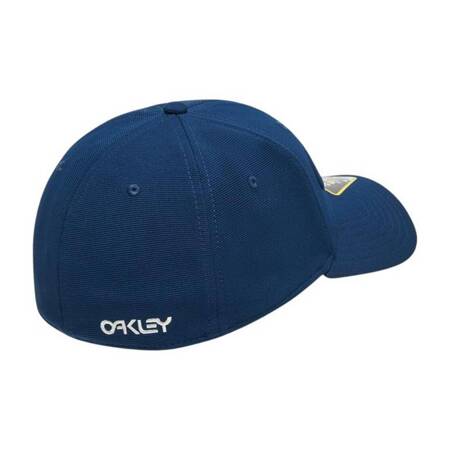 Czapka z daszkiem unisex Oakley 6 PANEL STRETCH EMBOSSED granatowa 912208-6LE