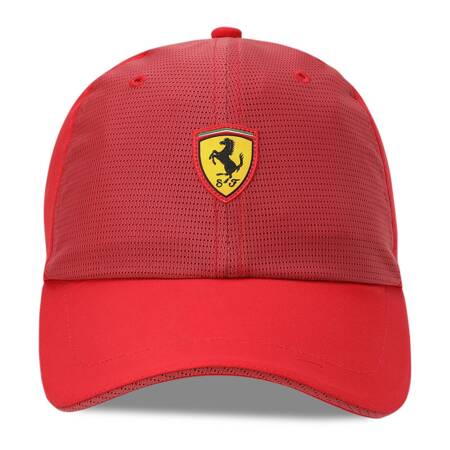 Czapka z daszkiem unisex Puma FERRARI RACE czerwona 02553601