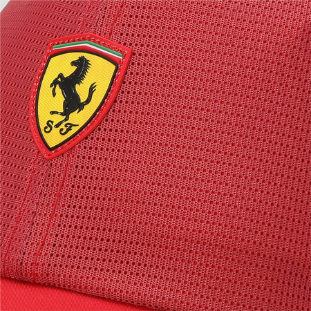 Czapka z daszkiem unisex Puma FERRARI RACE czerwona 02553601