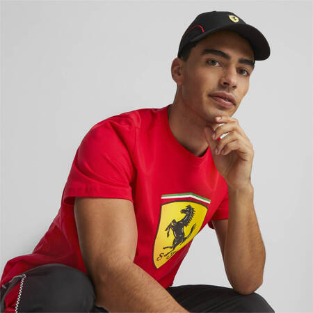 Czapka z daszkiem unisex Puma FERRARI SPTWR RACE czarna 02445102