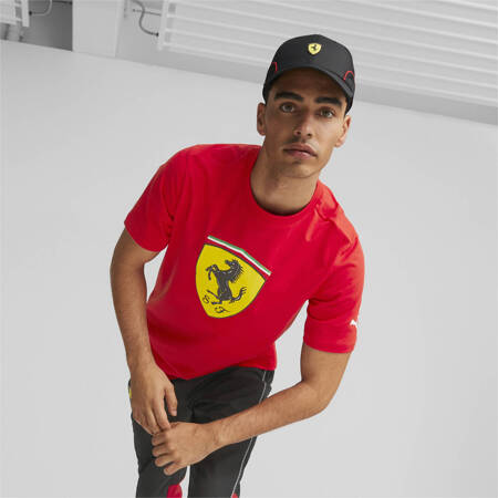 Czapka z daszkiem unisex Puma FERRARI SPTWR RACE czarna 02445102