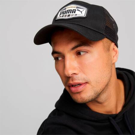 Czapka z daszkiem unisex Puma PRIME TRUCKER czarna 02404601