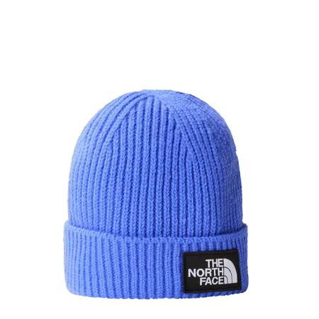 Czapka zimowa dziecięca unisex The North Face BOX LOGO CUFFED niebieska NF0A7WGCQBO