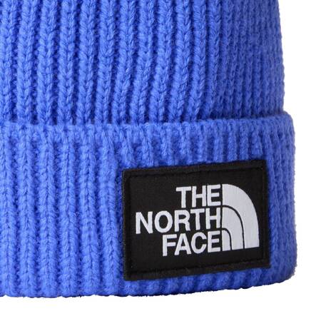 Czapka zimowa dziecięca unisex The North Face BOX LOGO CUFFED niebieska NF0A7WGCQBO