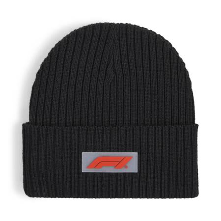 Czapka zimowa unisex Puma F1 BEANIE czarna 02579501