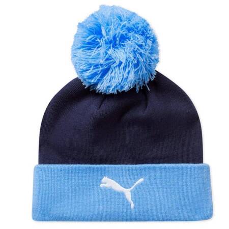 Czapka zimowa unisex Puma MCFC ESS POM POM granatowa 02561303