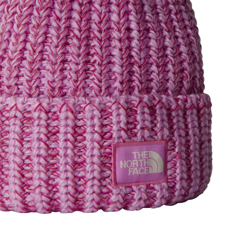 Czapka zimowa unisex The North Face COZY CHUNKY CABIN BEANIE różowa NF0A887W83O