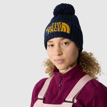 Czapka zimowa unisex The North Face HERITAGE SKI TUKE granatowa NF0A7WJOH7I