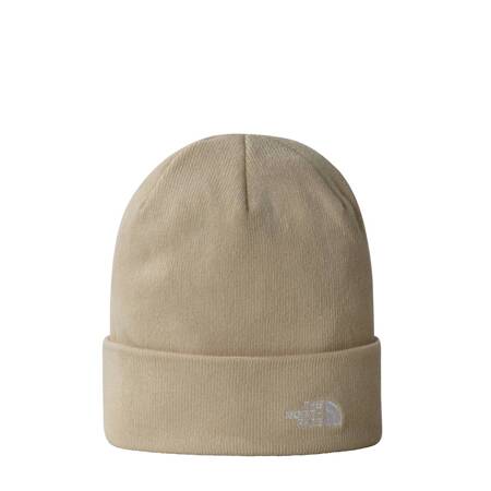 Czapka zimowa unisex The North Face NORM BEANIE beżowa NF0A5FW13X4