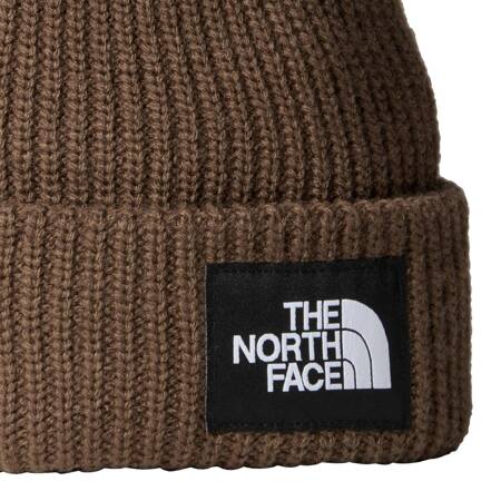 Czapka zimowa unisex The North Face SALTY LINED BEANIE brązowa NF0A3FJW1OI