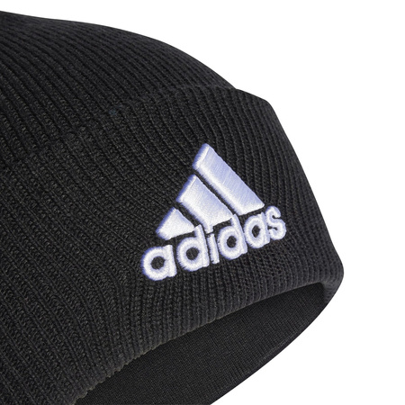 Czapka zimowa unisex adidas LOGO BEANIE czarna IB2651