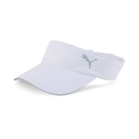 Daszek do biegania Unisex Puma Running Visor biały 02439802