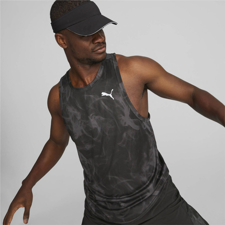 Daszek do biegania unisex Puma RUNNING VISOR czarny 02439801