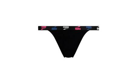 Dół od bikini damski Puma SWIM TANGA czarny 93808301