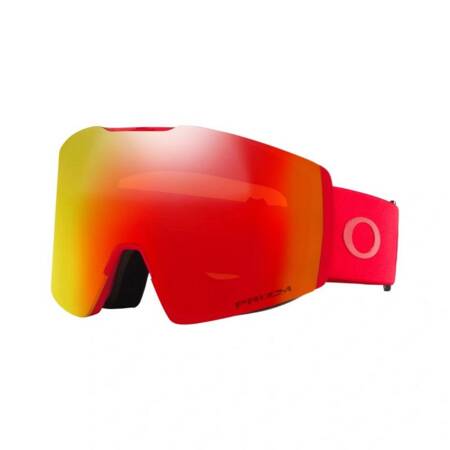 Gogle narciarskie unisex Oakley FALL LINE czerwone 7099-6500