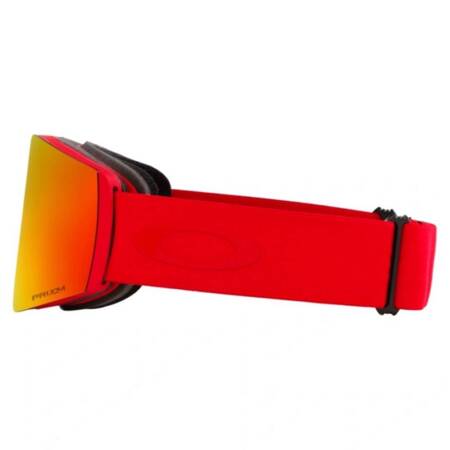 Gogle narciarskie unisex Oakley FALL LINE czerwone 7099-6500