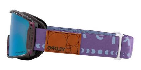 Gogle narciarskie unisex Oakley LINE MINER fioletowe 7093-7700