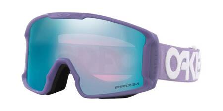 Gogle narciarskie unisex Oakley LINE MINER fioletowe 7093-8100