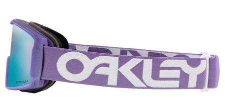 Gogle narciarskie unisex Oakley LINE MINER fioletowe 7093-8100