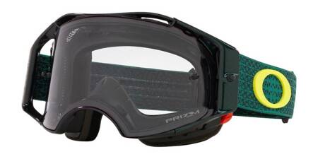 Gogle rowerowe unisex Oakley AIRBRAKE MTB zielone 7107-1300