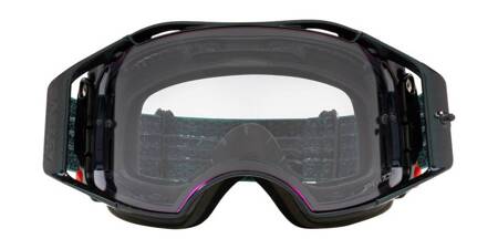 Gogle rowerowe unisex Oakley AIRBRAKE MTB zielone 7107-1300