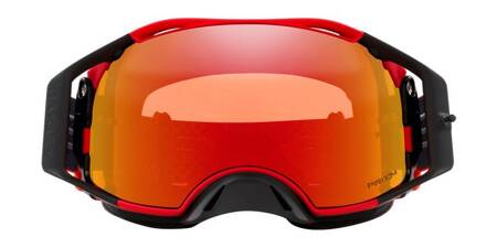 Gogle rowerowe unisex Oakley AIRBRAKE MX czerwone 7046-D600