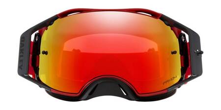 Gogle rowerowe unisex Oakley AIRBRAKE MX czerwone 7046-E800