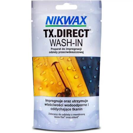 Impregnat do odzieży przeciwdeszczowej Nikwax TX.DIRECT WASH-IN(SASZETKA) NI-50