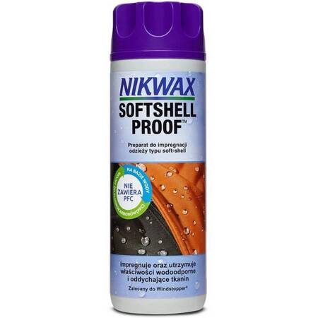 Impregnat do odzieży softshell Nikwax SOFTSHELL PROOF WASH-IN 300ML 451P01