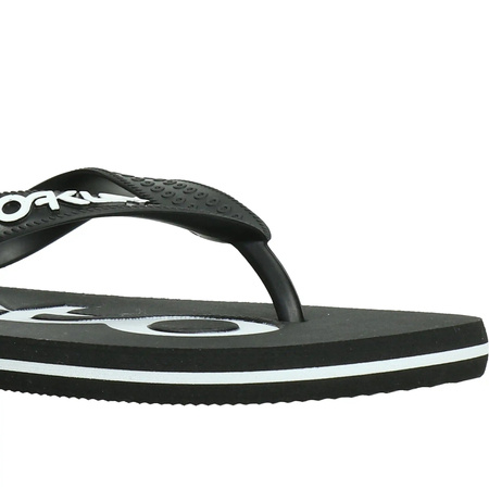 Japonki męskie Oakley COLLEGE FLIP FLOP czarne FOF100255-02E