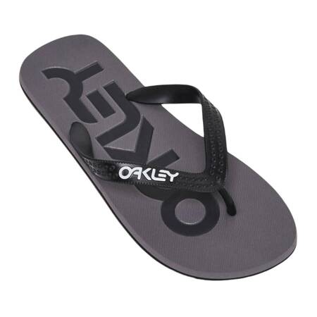 Japonki męskie Oakley COLLEGE FLIP FLOP szare FOF100255-8A7