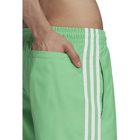Kąpielówki męskie adidas 3-STRIPES zielone H06702