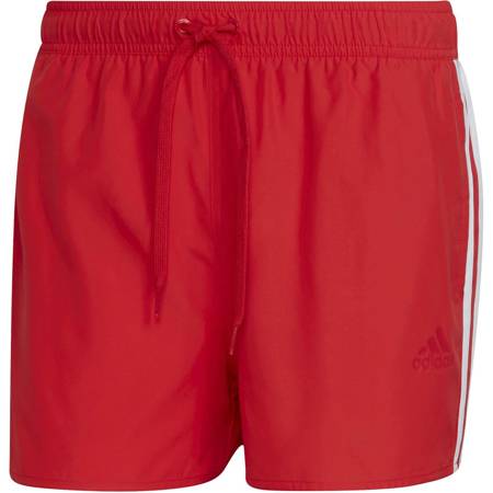 Kąpielówki męskie adidas CLASSICS 3-STRIPES czerwone HA0391