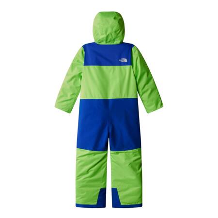 Kombinezon narciarski dziecięcy The North Face FREEDOM SNOW SUIT zielony NF0A89JND6S