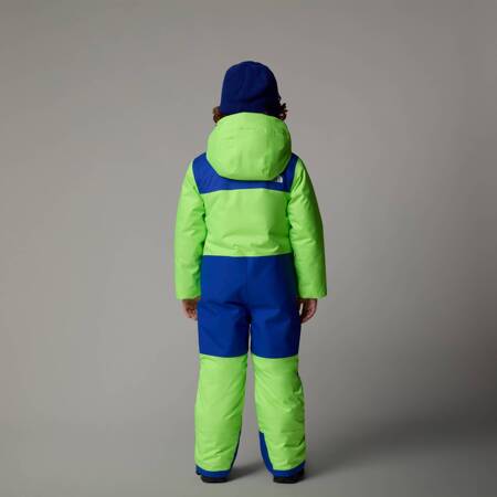 Kombinezon narciarski dziecięcy The North Face FREEDOM SNOW SUIT zielony NF0A89JND6S