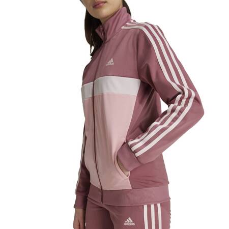 Komplet dresów dziecięcych adidas ESSENTIALS 3-STRIPES TIBERIO różowy IY1797