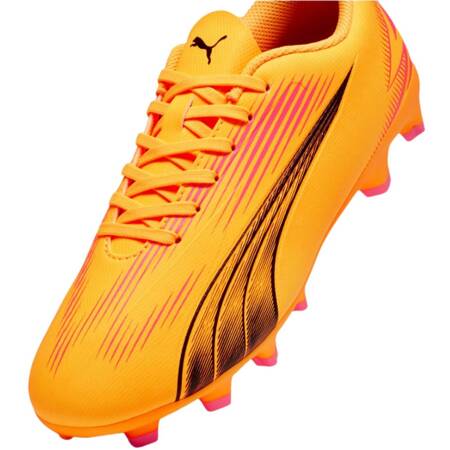 Korki chłopięce Puma ULTRA PLAY FG/AG JR pomarańczowe 10777503