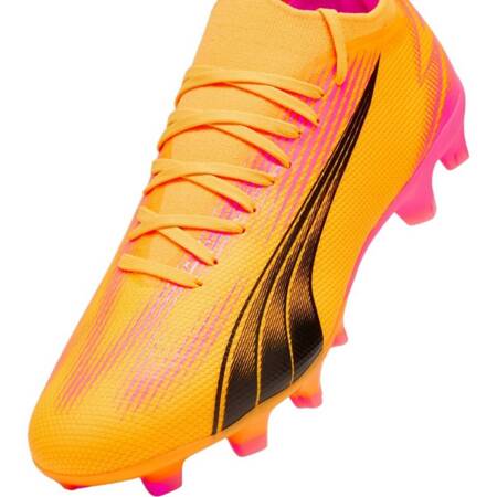 Korki męskie Puma ULTRA MATCH FG/AG pomarańczowe 10775403