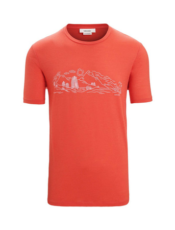 Koszulka Męska Icebreaker Tech Lite II SS Tee Nature Sprint T-Shirt
