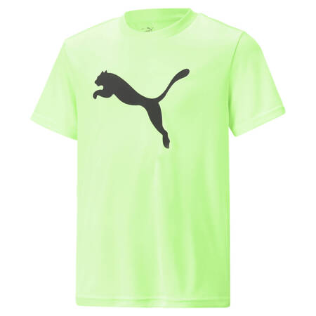 Koszulka chłopięca Puma ACTIVE SPORTS POLY CAT zielona 67321034