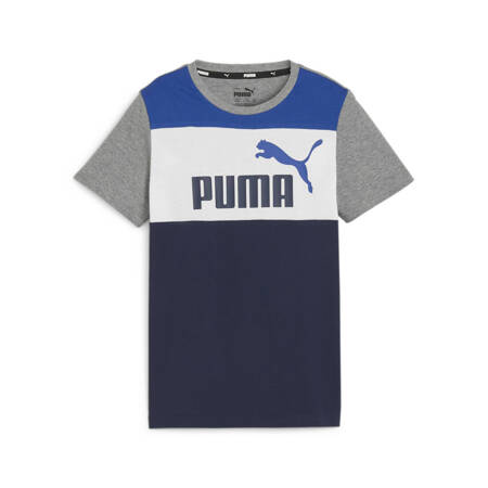 Koszulka chłopięca Puma ESS BLOCK wielokolorowa 67971614
